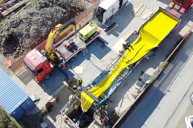 齐干却勒街道管道紫外光固化修复的步骤是怎样的？