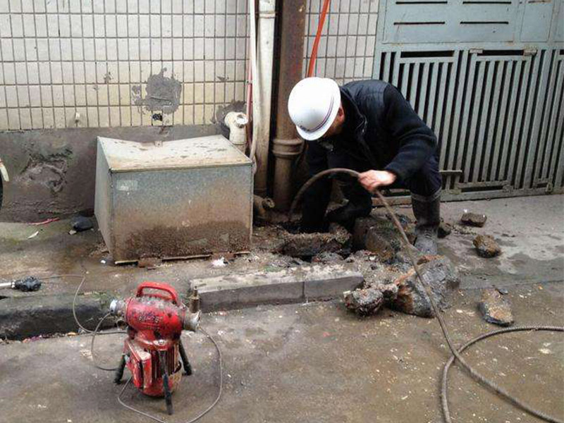 齐干却勒街道疏通下水道-洗菜池疏通