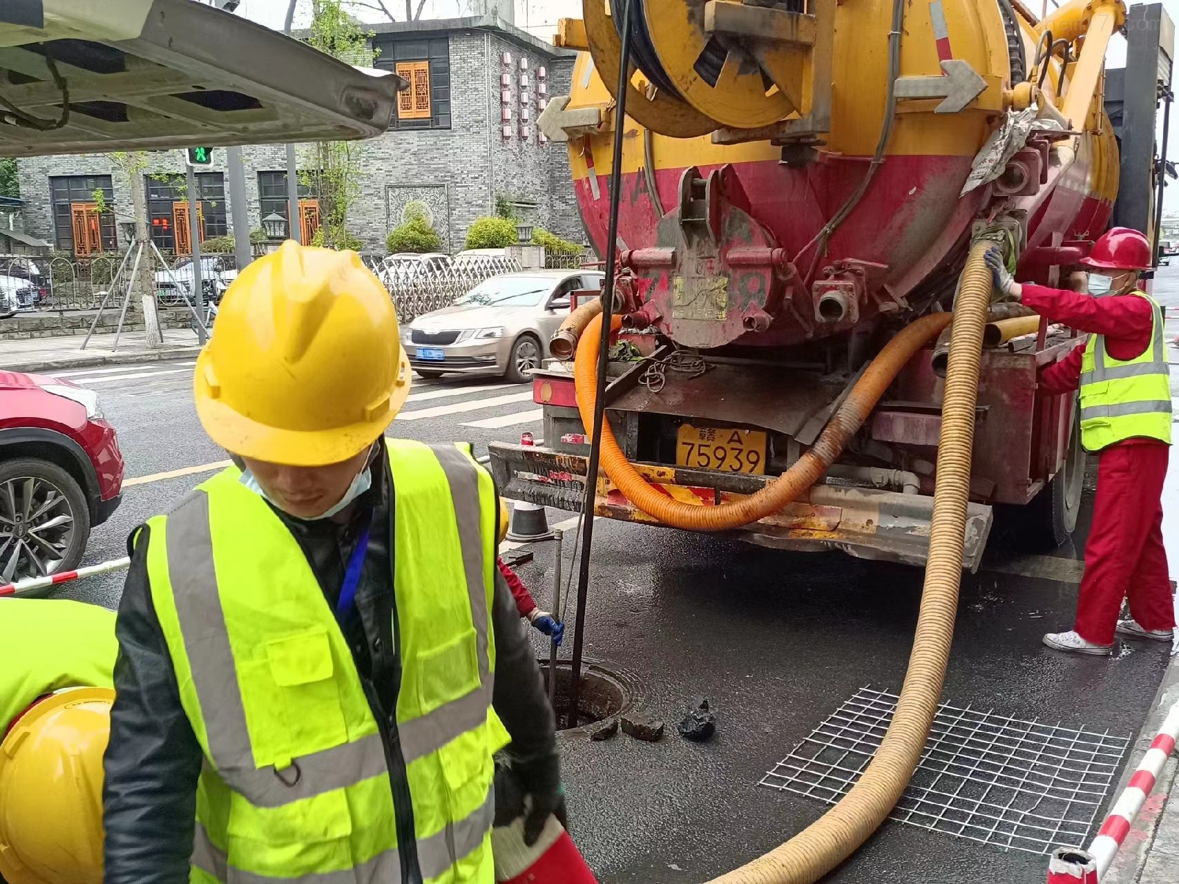 齐干却勒街道市政管道清淤检测的步骤讲解